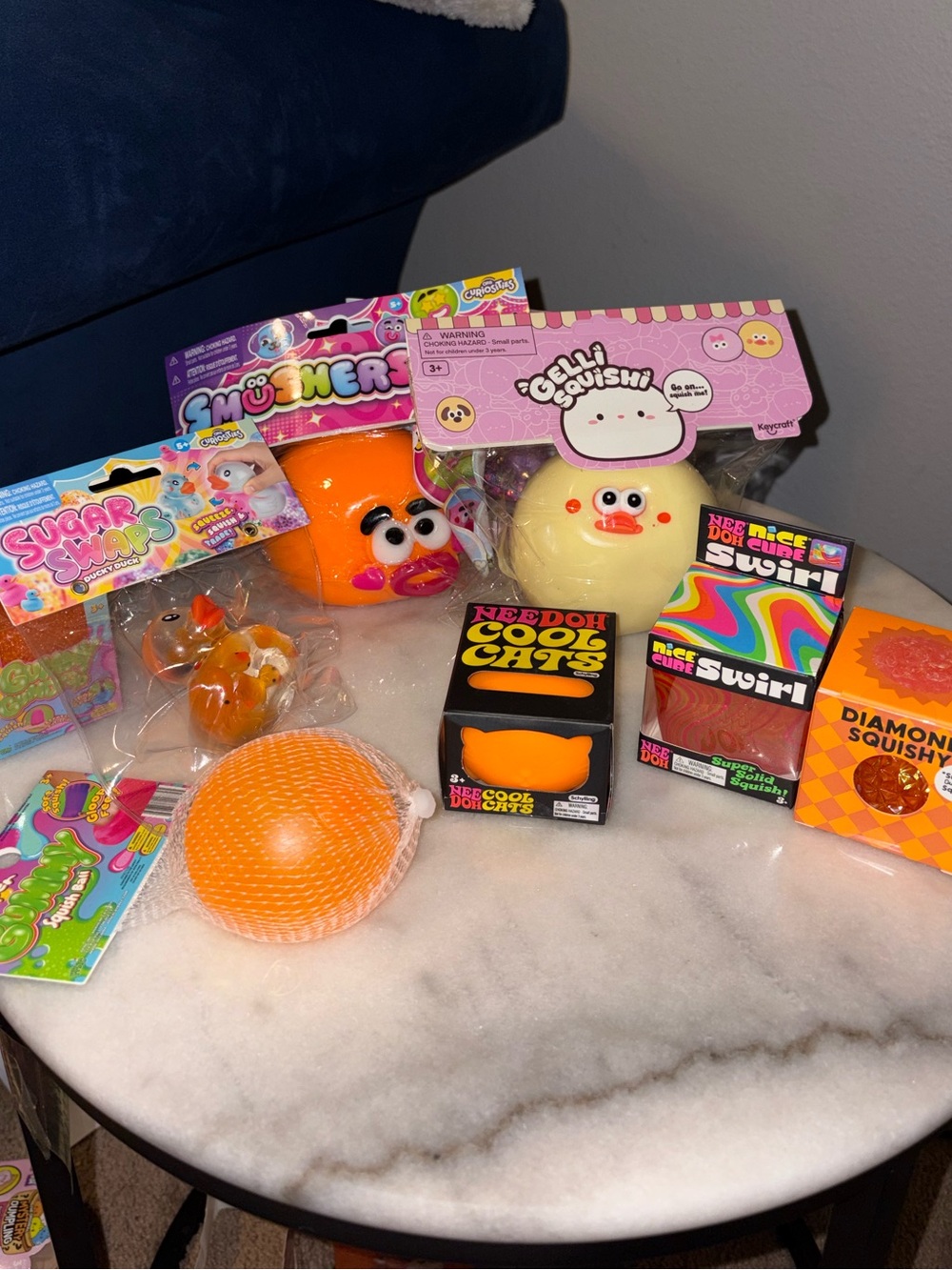 Needohs, Smushers, Orb, J’adore Squishy Bundle of 8